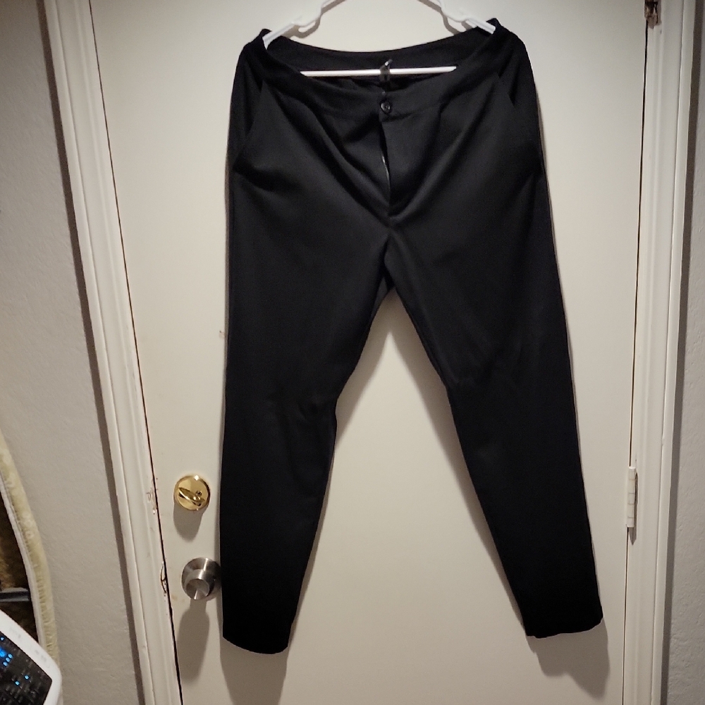 American Giant Men's Elegant Black Dress Pants